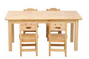 花辰 HC－Z181幼儿园桌椅套装（1桌4椅）